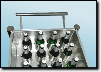 Bier-Rollwagen für Bierkästen